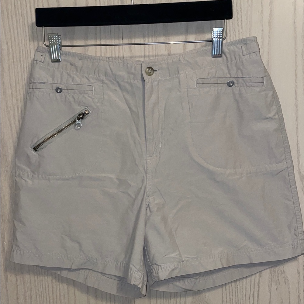 Columbia Light Beige Women's Outdoor Pocketed Shorts Size 10